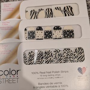 Color Street Nail Polish Strips Set